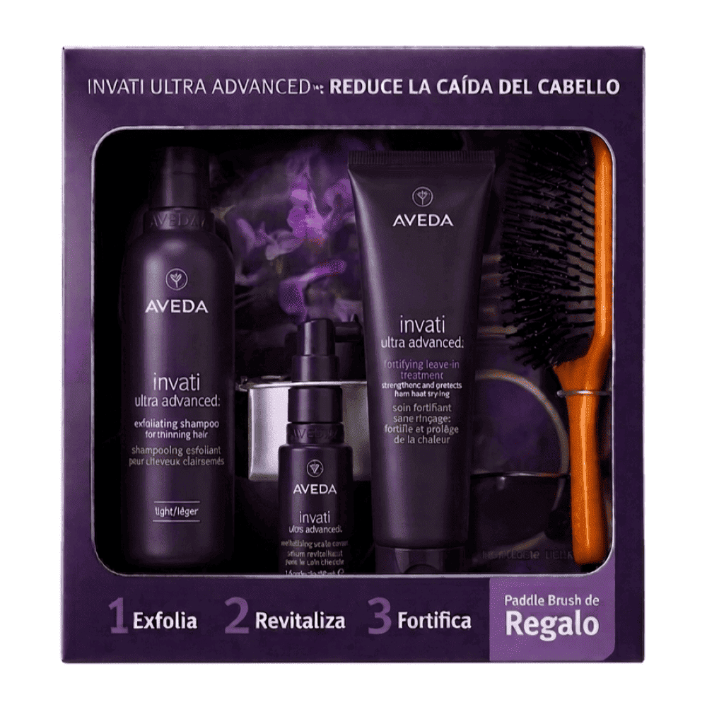 INVATI PADDLE SET (SET DE CUIDADO CAPILAR)